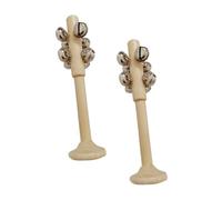 Didiseaon 2 pièces Instruments de Musique Bois Jouets Éducatifs pour Tout Petits Cloches à pour Éveil Musical et Apprentissage Précoce