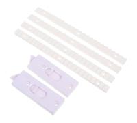 Didiseaon 2 pièces Jeu Verrous de Fenêtre Plastique avec Mécanisme à Ressort Accessoires de Remplacement pour Fenêtres Design Élégant et Ajustement Facile pour Maisons et Bureaux