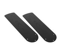 Didiseaon 2 Pièces Lot de Pales de Ventilateur Plafond Imitation Bois Plastique Résistant à Humidité Faciles à Installer pour Bureau Maison et Extérieur