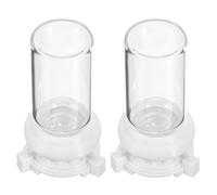 Didiseaon 2 Pièces Mangeoire à Fourmis avec Coupelles Eau pour Nid De Fourmis Accessoires pour Station Alimentation Visible pour