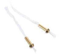 Didiseaon 2 pièces Mèche de Lampe à Huile Cuivre Remplacement pour Lampes à Pétrole Flamme Stable et Installation Facile Compatible Lanternes et Tempête