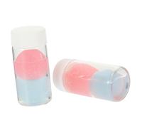 Didiseaon 2 pièces Nettoyant Pince à Cils pour Extensions Lot de Dissolvant de Colle Rapide Liquide et Boule Nettoyante Portable pour Salon et Usage Domestique