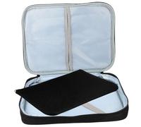 Didiseaon 2 pièces Organisateur Documents Important Multi-Couches avec Serrure Grand Rangement Portable pour Bureau et Maison Pochette Multi-usages pour Certificats et Passeports Étui
