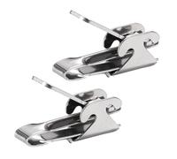 Didiseaon 2 pièces Ouvre Coquilles Inox Pince Pratique pour de Tournesol et Noix et Protecteur des Dents