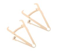 Didiseaon 2 pièces Pince de Mesure de Graisse Corporelle Précise pour Hommes Femmes avec Échelle Centimétrique Compacte et Facile à Utiliser