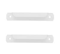 Didiseaon 2 pièces Poignée de Porte Coulissante Aluminium et Résistant Tirant pour Portes Fenêtres et Placards Finition Lot