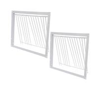 Didiseaon 2 pièces Porte Cage Pigeons Fer Renforcé pour Volière Extérieure Porte Entrée Oiseaux Résistante et Facile à Installer pour Cage à Oiseaux et Piège Pigeon