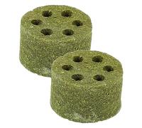 Didiseaon 2 Pièces Réconforter Les Jouets De Dentition Herbe De Lapin Jouets De Dentition Lapin Friandises De Lapin Mâcher Molaire Jouets De Lapin Petit Animaux Olive Green Fléole des Prés