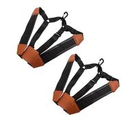 Didiseaon 2 pièces Sangle de Saxophone pour Garçon Fille et Confortable Accessoires Durables pour Sax Alto la Pression Dépaule Noir