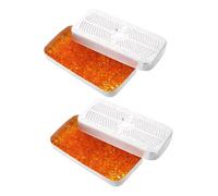 Didiseaon 2 pièces Silica Gel Packs Réutilisables Absorbeurs Dhumidité pour Voiture Armoire Maison Moisissure et Humidité