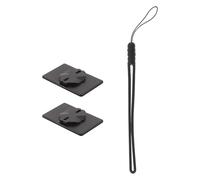Didiseaon 2 Pièces Support Adhésif Téléphone Vélo pour Handlebar Compatible avec Garmin Base Carrée Stable et Facile à Installer pour Navigation Cyclisme