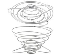 Didiseaon 2 pièces Support Filtre Café Inox avec Entonnoir Portable Filtre Cône pour Infusion Prolongée et Usage Extérieur