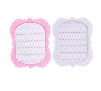 Didiseaon 2 Pièces Tableau D'affichage Des Ongles Tableau D'affichage Couleur Gel Pour Ongles Présentoir De Vernis à Ongles Support De Formation D'ongle Planche De Manucure Abs En Plastique