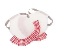 Didiseaon 2 Pièces Tablier de Protection Poule Selle Souple Anti-piqûres Protège-dos et Ailes pour Poules Pondeuses Accessoires Volaille pour Élevage Plein Air