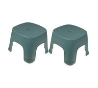 Didiseaon 2 Pièces Tabouret à Langer Tabouret de Toilette accroupi Marcher Toilettes Banc Salle de Bain Banc de Salle de Bain Marche de Toilette pour Adultes marchepied de Toilette PVC Green