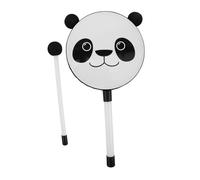 Didiseaon 2 Pièces Tambourin Garçon Fille Motif Panda Sûr et Clair pour Éveil Musical et Jeux Anniversaire