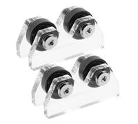 Didiseaon 2 pièces Testeur de Rectitude pour Queue de Billard avec roulettes Détection Précise des Tiges pour Correction Déséquilibre Tête et Queue Outil Portable pour Clubs et Joueurs de