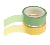Didiseaon 2 Rouleaux Rubans Adhésifs Washi Unis pour Scrapbooking, 2 | Résidu, Faciles à Couper Emporter, pour Journal Intime, Présents, Collage Créatif