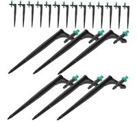 Didiseaon 20 Pièces Arroseur à Buse Arrosage Goutteur Buse De Pulvérisation avec Tuteur pour Plantes Arroseur Irrigation pour Jardin Accessoire De Jardin