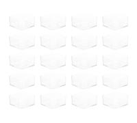 Didiseaon 20 Pièces Boîte pour Fabriquer des Bougies en Plastique, Moule à Bougie DIY Réutilisable, Coque Ignifuge pour Cire Fondue, pour Bureau et Chambre