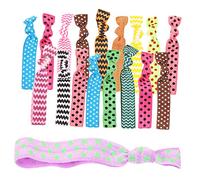 Didiseaon 20 Pièces détenteurs de queue de cheval élastiques à cheveux en ruban élastiques à cheveux pour femmes hair band hair ties rubans de cheveux pas de cordes de cheveux de pli Nylon