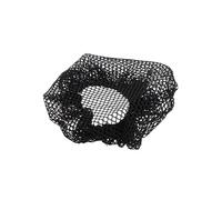 Didiseaon 20 Pièces filets à chignon hair charms filets à cheveux noirs filets à cheveux pour la restauration en soie filet à snood net de cou élastique Black