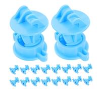 Didiseaon 20 pièces Isolateurs de Clôture Électrique Accessoires de Système de Sécurité pour Panneaux Insulation Durable et Sécurisée pour Animaux et Ferme