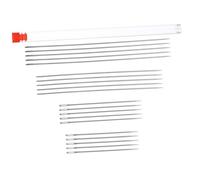 Didiseaon 20 pièces Lot de Aiguilles à Coudre Main Grandes Yeux Aiguilles Tricotage Pratique Durables pour DIY Couture et Broderie Mains