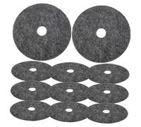 Didiseaon 20 Pièces Mauvaises Tissu Non pour Pots de Fleurs Protection Plantes Au Sol Couverture de Jardin Respirable Couleur Grise