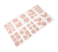 Didiseaon 20 Pièces Patch Correcteur Invisible Cicatriciel, Ruban Adhésif pour Dissimuler les Cicatrices, Beige, Papier Transfert D’eau, Forte Adhérence, pour Cicatrices et Naevus, Usage