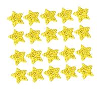 Didiseaon 20 Pièces Pentacle Maison en Rotin Décoration Étoiles en Rotin Mini Étoiles en Rotin Décoration Et Accessoires De Salon Ornement D'étoiles en Rotin Bol Décoratif Miniature