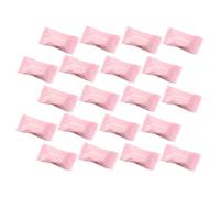Didiseaon 20 pièces Serviettes Compressées Usage Unique Coton Doux Portable pour Voyage Camping Randonnée Séchage Rapide Compactes et Légères Sachet Portable
