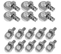 Didiseaon 20 pièces Taquets Étagère Ventouse Renforcés Supports Robustes pour Meubles Installation Rapide et Maintien Stable pour Bibliothèque Armoire Vitrine