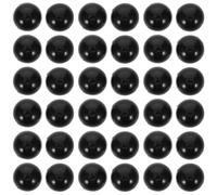 Didiseaon 200pièces Yeux Cabochons Noirs à Dos Plat pour Poupées Amigurumis Et Scrapbooking