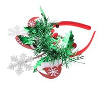 Didiseaon 2025 Décorations De Noël Cerceau De Cheveux De La Veille Du Nouvel An Bandeau De Réveillon Bandeau Du Nouvel An -tête à Paillettes De Noël Bonne Année Bandeau Beauté Plastique
