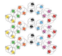 Didiseaon 21 pièces Chaîne Flippy Anti-Stress Porte-clés Réducteur Anxiété pour Adultes Doigt Compact à Emporter Au Bureau École et Voyage