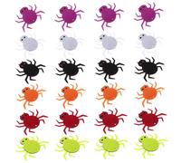 Didiseaon 24 Pièces Brodés Araignée pour Couture Vêtements Accessoires Diy Halloween Feutre pour Décorations Intérieures Extérieures Projets Créatifs et Activités Familiales