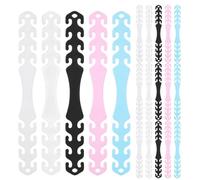 Didiseaon 25 Pièces Crochet D’extension pour Masque Réglable à Quatre