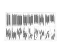 Didiseaon 288 pièces Kit de Goupilles Acier pour Bracelet Montre Barres à Ressort Solides Assortiment Multiples pour Réparation et DIY Accessoires Maintenance Durables et Fiables