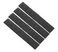 Didiseaon 2paires Protège-baguettes de Batterie Antidérapants Manchons Flexibles et Protecteurs pour Percussion Couvre-baguettes Noir X-tex Anti-dérapage pour Débutants et Pros