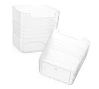 Didiseaon 2pièces Boîtes De Rangement Pour Porte Latérale De Réfrigérateur Bacs De Rangement Translucides Pour Cuisine Maison Organisateur Pour Conserver Légumes Et Fruits