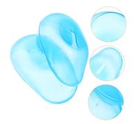 Didiseaon 2pièces Cache Oreilles Coiffeur Silicone Protège-oreilles Étanches Pour Salon Lot De Bleues Réutilisable Et Facile à Nettoyer