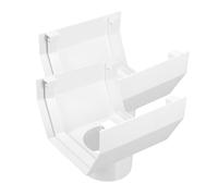 Didiseaon 2pièces Connecteur De Gouttière De Toit Raccord De Eau De Pluie Adaptateur pour Drainage Extérieur Lot pour Protection De Maison