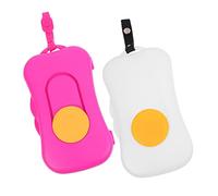 Didiseaon 2pièces Distributeur De Lingettes Portatif Pour Boîte De Rangement Pratique Idéale Pour Poussettes Et Voyages Couleurs