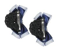 Didiseaon 2pièces Filet Pour Chignon à Nœud Pince à Cheveux Filet Pour Femme Maintient Cheveux Stablement
