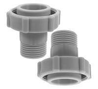 Didiseaon 2pièces Pool Vacuum Hose Connector Adapter for Pool Cleaner Hose Versatile Fit for Swimming and Drainage