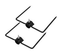 Didiseaon 2pièces Stabilisateur De Poteau Au Sol pour Mât De Drapeau Et Parapluie Multifonctionnel pour Parasols Et Lampes De Jardin