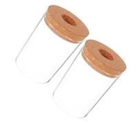 Didiseaon 2pièces Vase Hydroponique Transparent De Terrarium De Bureau Station De Multiplication des Plantes Pot pour Culture Hydroponique Jardinière Aérienne