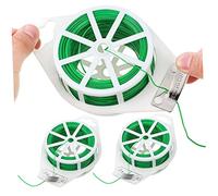 Didiseaon 2Rouleaux Attaches de Jardinage Enroulées de Sangles Flexibles pour Plantes Grimpantes Support de Vigne Coupe Outil Pratique pour Jardinage