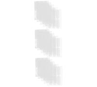 Didiseaon 3 Ensembles Bande D'oreille Verticale Moulable Mousse Pour Oreilles Patchs De Support De Boucle D'oreille Petit Autocollants Femme Bande D'oreille Epva Transparent 30 Pièces * 3